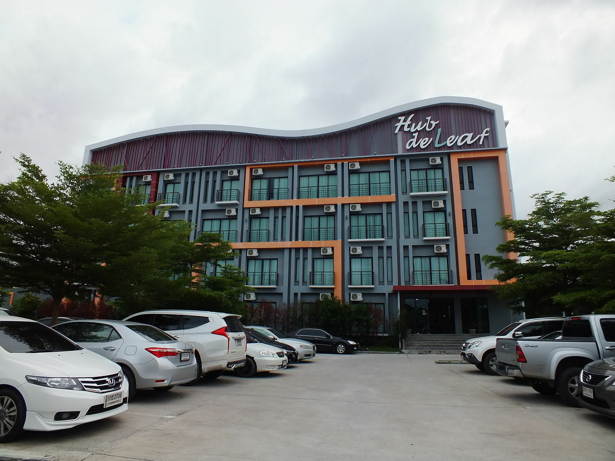 Hotel Hub De Leaf @ Rayong Exterior foto