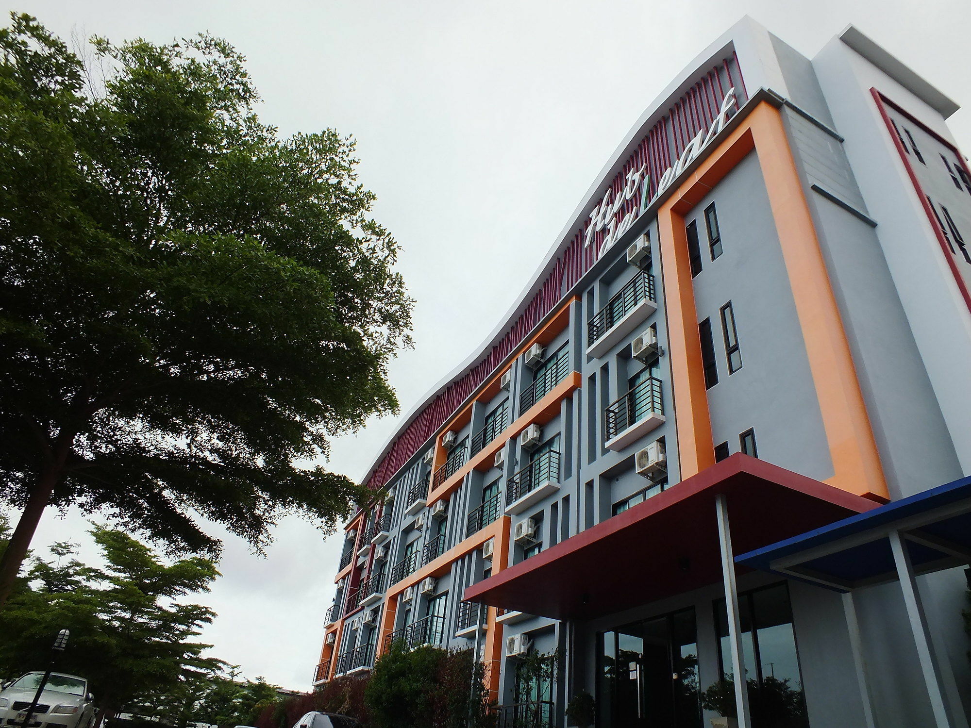 Hotel Hub De Leaf @ Rayong Exterior foto