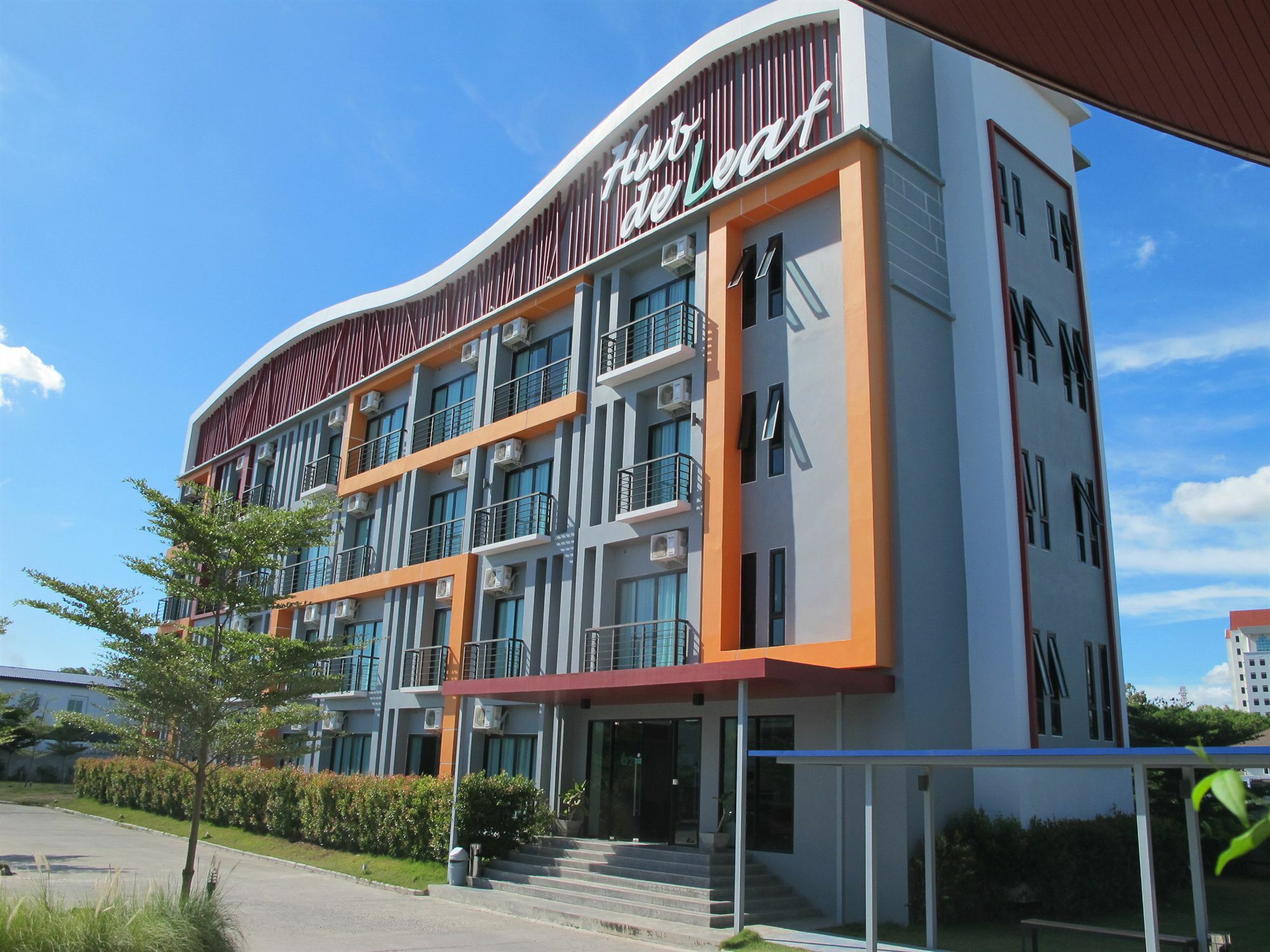 Hotel Hub De Leaf @ Rayong Exterior foto