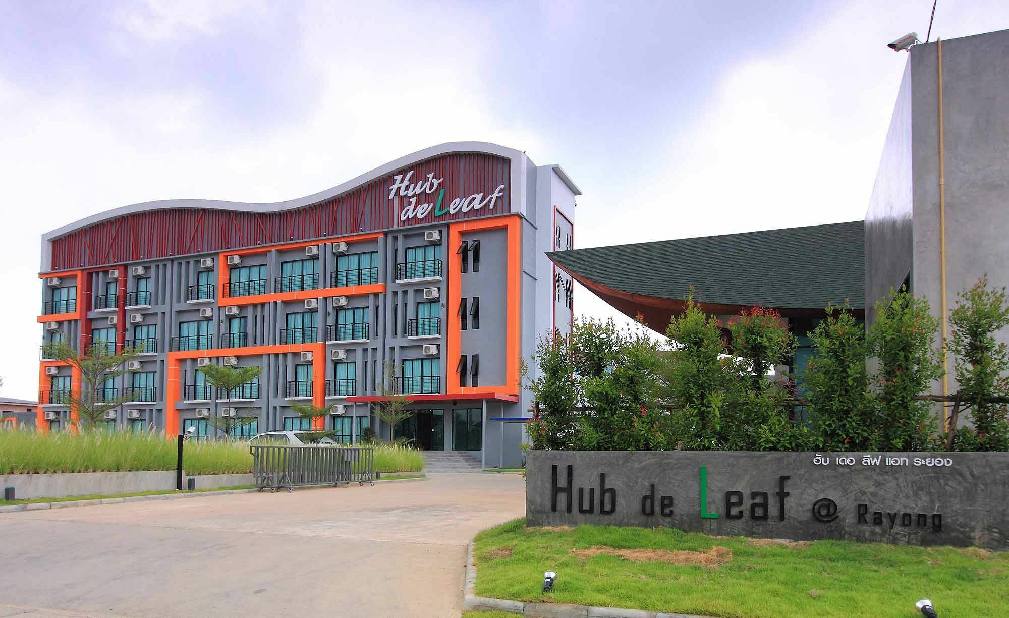 Hotel Hub De Leaf @ Rayong Exterior foto